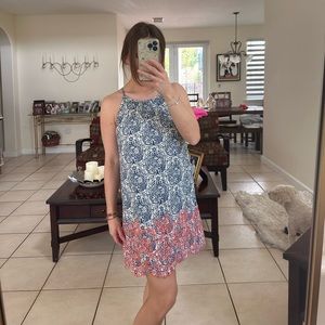 - everyday dress; flowy fit; comfortable wear; dress is from Francesca’s